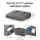 SAIJI Portable Laptop (Desk/Storage/Bag) Grey