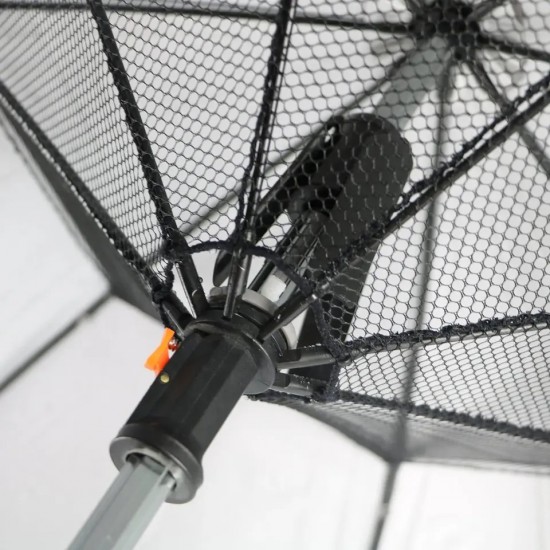 Umbrella With Fan and Spray (Black)