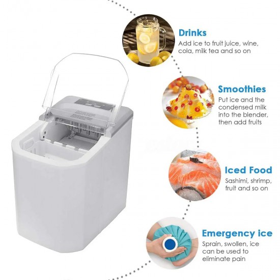 New Ice Machine Ice Machine Mini Ice Machine Milk Tea Shop Bar Ice