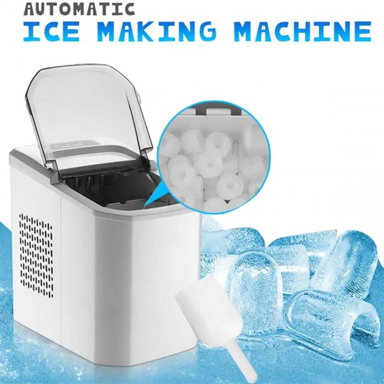 Ice Maker Small 15kg Smart Mini Household Automatic Round Ice Cube