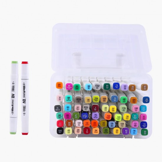 Artists Markers Set (80 Marker Pens)