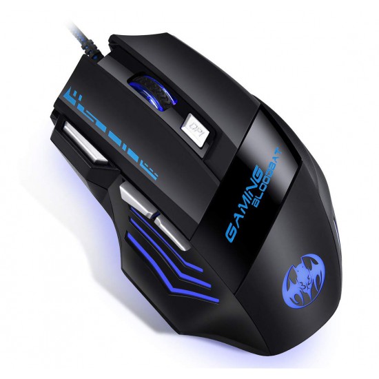 MFTEK BloodBat Wired Gaming Mouse (RGB / Black / GM02)