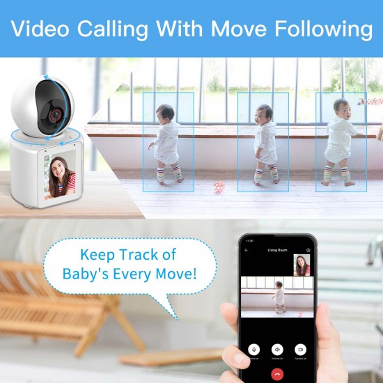 Video Calling Smart WIFI Camera (1080p, C31)