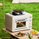 Daewoo 25L Portable Outdoor Butene Gas Oven Cooktop (2-in-1, DY-HKX02)