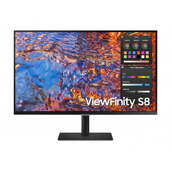 Samsung 32" UHD Monitor with DCI-P3 98% HDR and USB Type-C (LS32B800PXMXUE)
