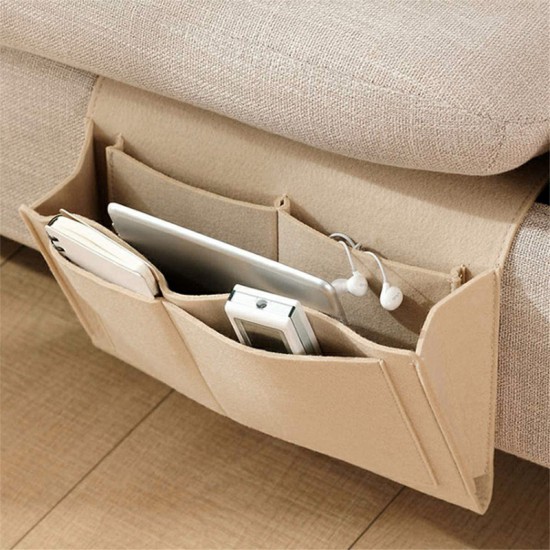 Bedside Storage Bag (Brown)