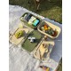 Multifunction Outdoor Mini Picnic Table (16 Liter, Green)