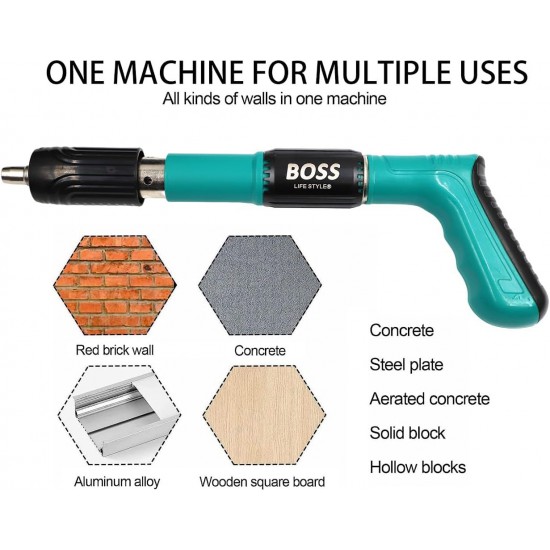 Manual Mini Steel Nail Fastening Tool Nail Wall Fastening Tool Cordless Nail  Gun | eBay