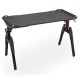 T1-140 Gaming Desk with Wireless Charging and USB Hub (Black)