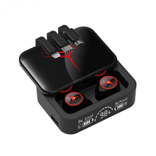 M88 Plus Power Wiireless Headphones with Power Bank