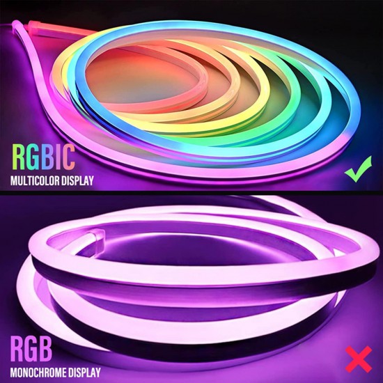 RGB-IC Led Neon Rope Light (Wi-Fi, 5 Meter)
