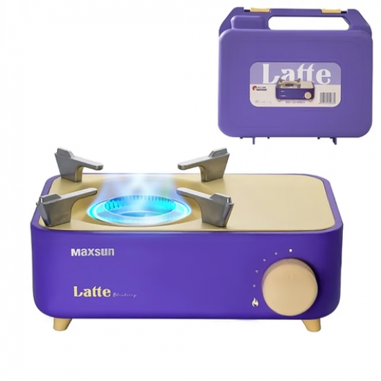 Latte Maxsun Mini Camping Stove (BDZ-150-MINI A, Purple)