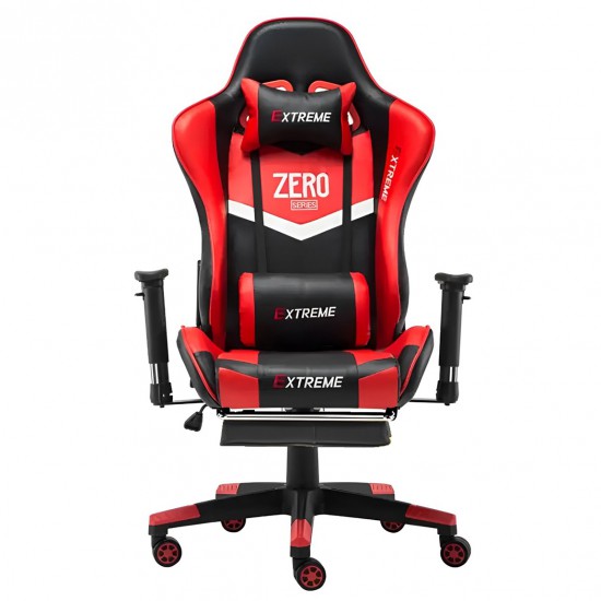 Extreme Z1 Gaming Chair with Foot Rest (Red)