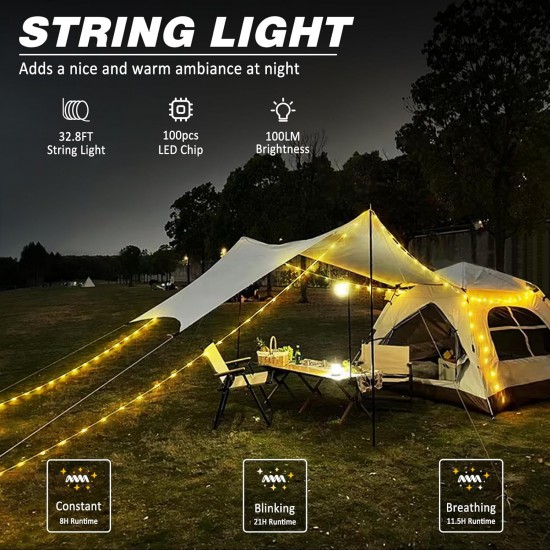Multifunctional Camping Light Decorative Lamp