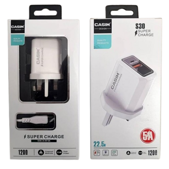 Casim S30 Super Charge 3.0 (type-c)