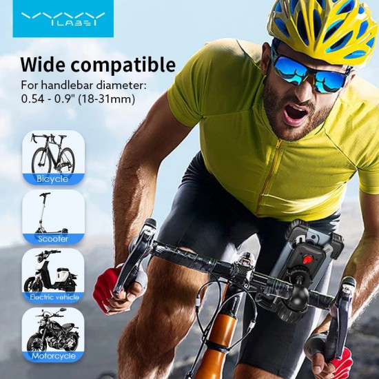 Vyvylabs Bike Phone Holder (for Bicycle and Motorcycle)