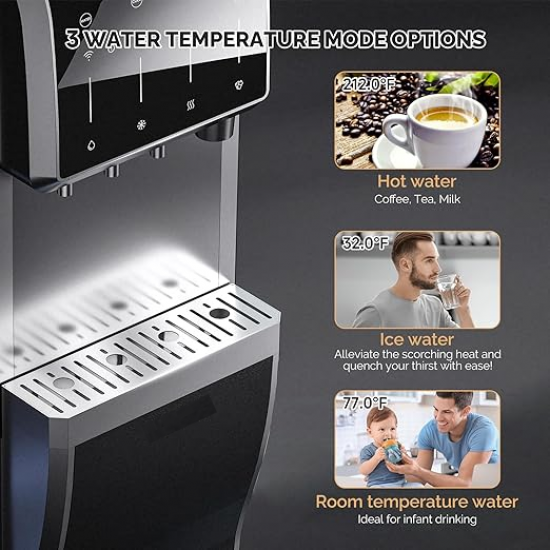 Sveria 3-in-1 Water Dispenser & Ice Maker Smart APP & Remote Control (YD-ZB001)