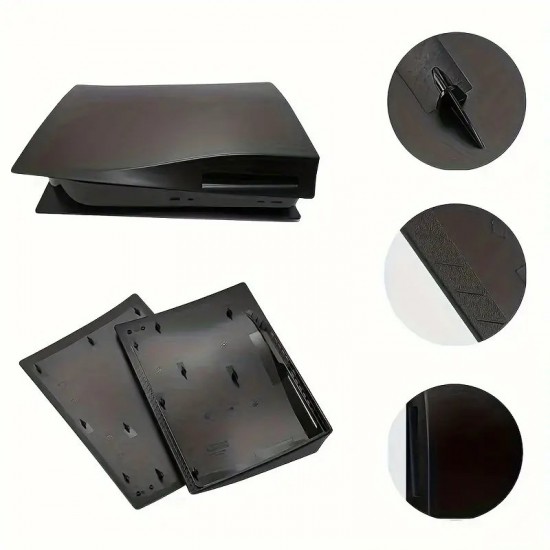 PS5 Black Plates Cover  (Slim Disc)