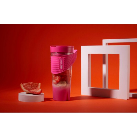 Juicer Portable Blender (460ml, HD-07 - Pink)