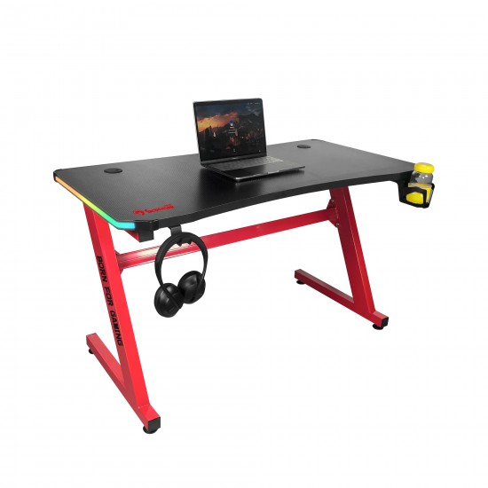 Marvo DE-08 Gaming Desk With Headset Stand & Cup Holder