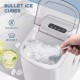 Portable Automatic Ice maker Stainless Steel (1.2 Liter, HZB-12/H)