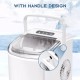 Portable Automatic Ice maker Stainless Steel (1.2 Liter, HZB-12/H)