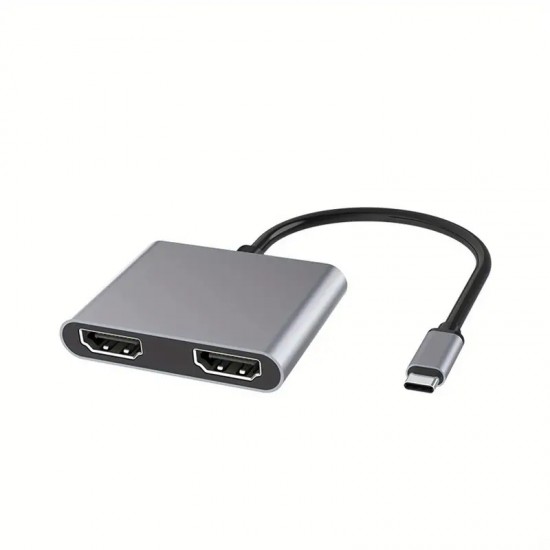 Adapter USB-C to 2 x HDMI