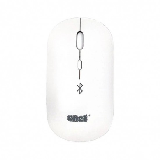 Enet Wireless Mouse 2400 DPI (White)