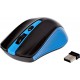 Enet G211 Wireless Optical Mouse (Black / Blue)