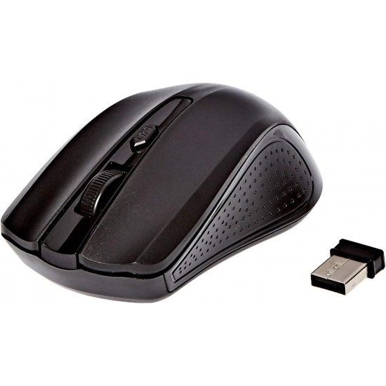 Enet G211 Wireless Optical Mouse (Black)