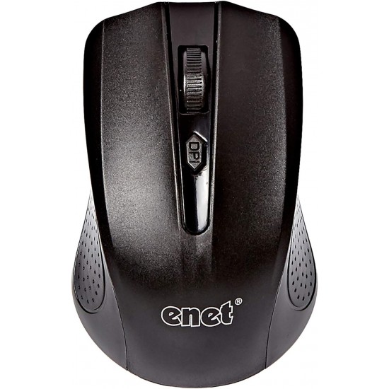 Enet G211 Wireless Optical Mouse (Black)