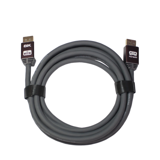 RANSOR Ultra High Speed 8K DisplayPort v1.4 2m/6.5ft Cable