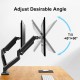 Dual Monitor Desk Mount 13" to 32" (M10-24)