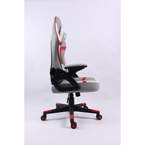 Gaming Chair (5983 / Grey & Red)