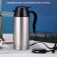 Car Based Heating Kettle Cup Electric Stainless Steel