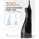 Fairywill Waterproof Electric Toothbrush Set Home Black