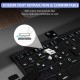 Keyboard Wireless Bluetooth Foldable Rechargeable with Touchpad - B055