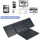 Keyboard Wireless Bluetooth Foldable Rechargeable with Touchpad - B055