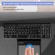 Keyboard Wireless Bluetooth Foldable Rechargeable with Touchpad - B055