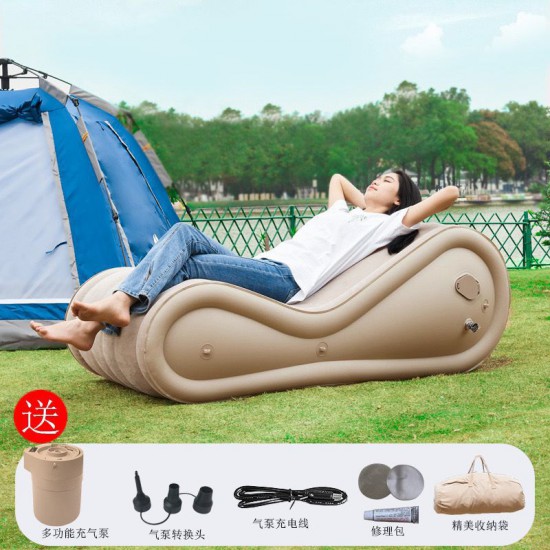 Single inflatable chair for living room or Outdoor