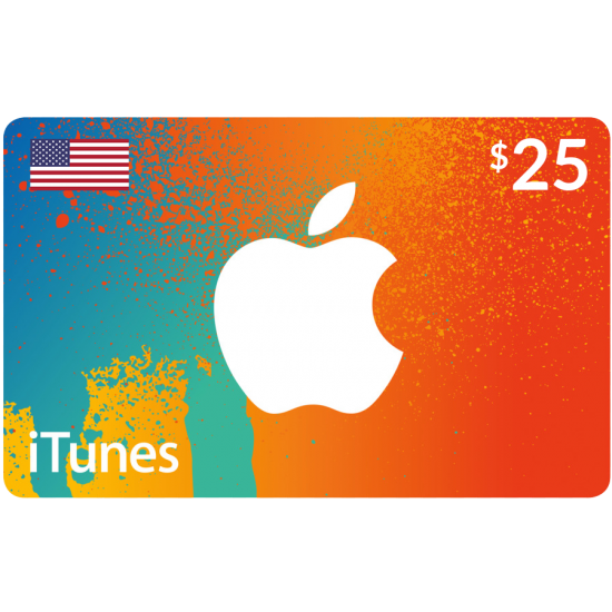 iTunes Gift Card $25 (US)