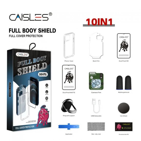 CAISLES Full Body Shield 10-in-1 (IPHONE 14 Pro)