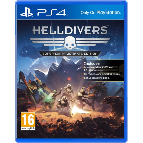 (USED) Helldivers Super-Earth playstation 4 (USED)