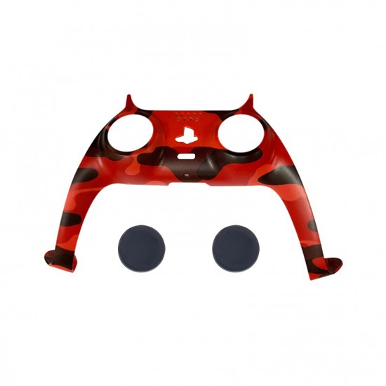 DEADSKULL PS5 Decorative Shell - Army Red