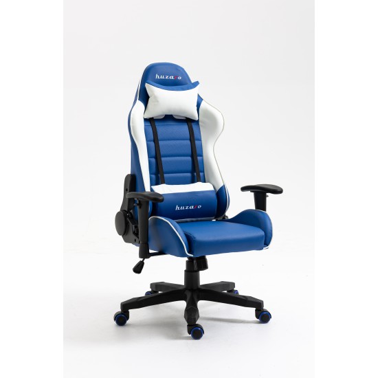Huzaro Gaming Chair (Blue & White)