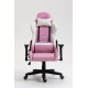 Huzaro Gaming Chair (Pink & White)