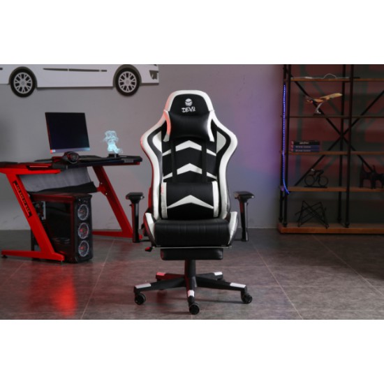 Devo Gaming Chair - Cloud White V2