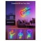 GOVEE NEON ROPE LIGHT,5M - RGBIC ROPE LIGHTS WITH MUSIC SYNC, DIY DESIGN, WORKS WITH ALEXA, GOOGLE ASSISTANT, GAMING LIGHTS, 10FT LED STRIP LIGHTS FOR BEDROOM LIVING ROOM DECOR (NOT SUPPORT 5G WIFI) -? (H61A21D1)