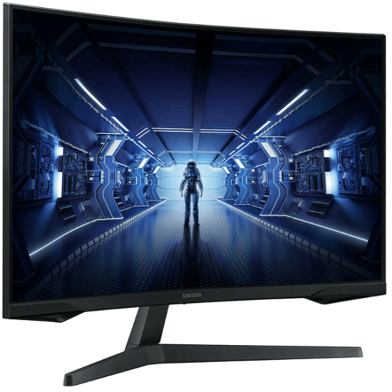 Samsung 32" G5 Odyssey Gaming Monitor With 1000R Curved Screen (LC32G55TQBMXUE)