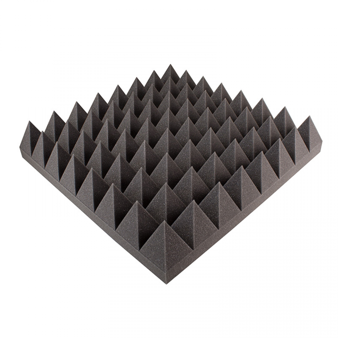 MASTERMIND PYRAMID ACOUSTIC STUDIO FOAM- SOUNDPROOFING – Black COLOR ...